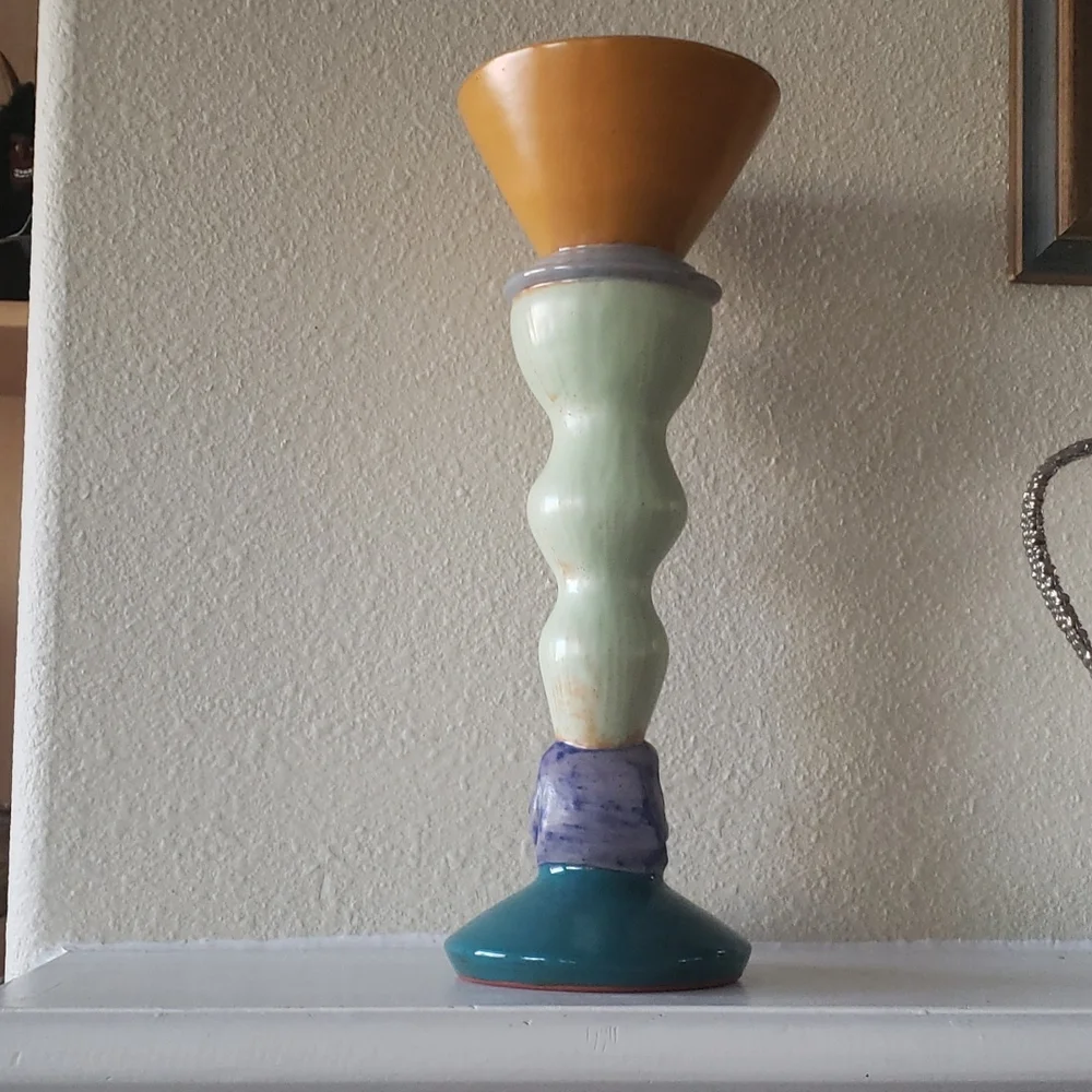 Sold. Butter + Toast additions vase Rhode Island 1992 - Picture 4 of 8